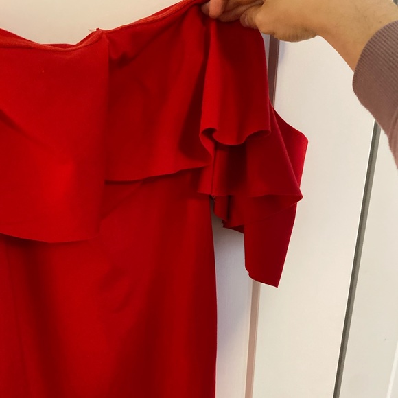 L’Atiste red midi dress - Picture 2 of 5